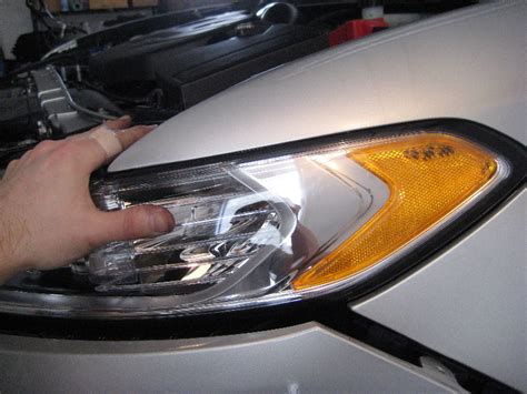 ford fusion 2016 headlight bulb replacement